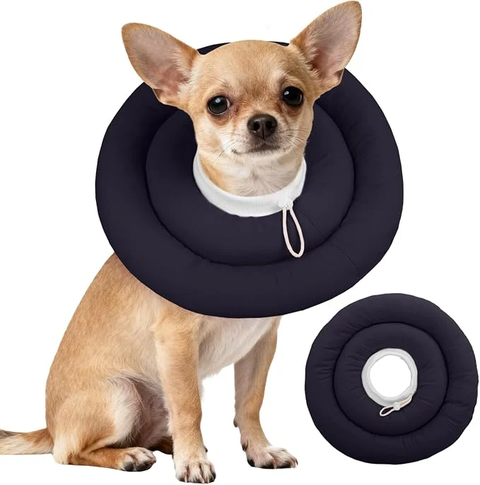 Fashionable IDOMIK Dog Recovery Collar Waterproof Soft Dog Cone After Surgery Comfy Detailed