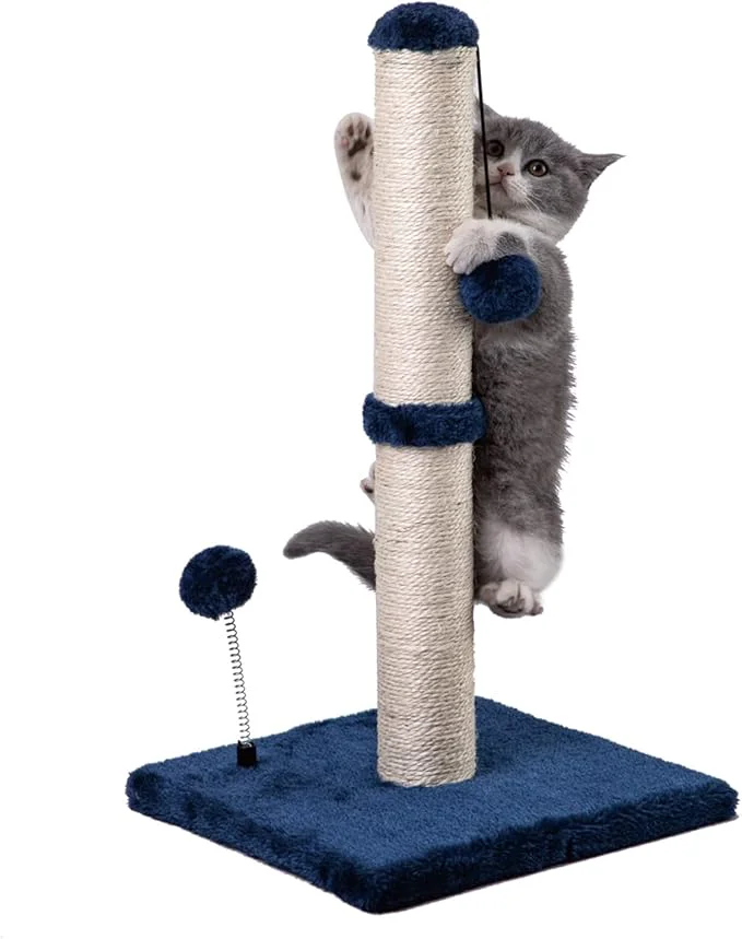 Excellent MECOOL Cat Scratching Post Premium Basics Kitten Scratcher Sisal Scratch Posts First-Class