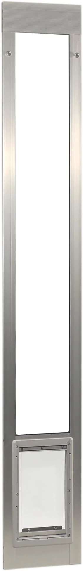 World-Class I Pet Products Aluminum Pet Patio Door Adjustable Height 77-5 8 to 80-3 8 Healthy