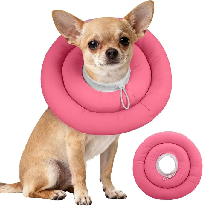 High-Performance IDOMIK Dog Recovery Collar Waterproof Soft Dog Cone After Surgery Comfy Practical