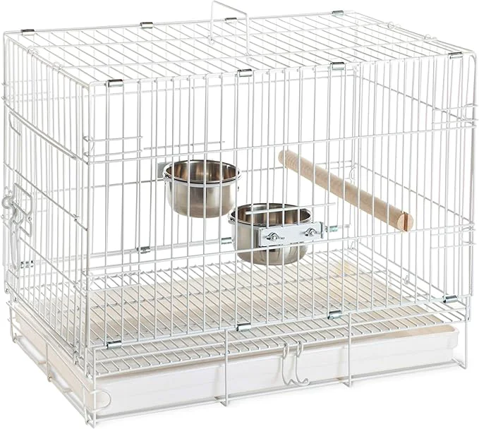 Natural Prevue Hendryx Travel Bird Cage Dependable