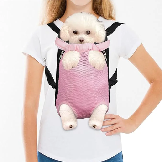 Functional FEimaX Dog Carrier Backpack Pet Legs Out Front Cat Travel Bag Adjustable Puppy High-Performance