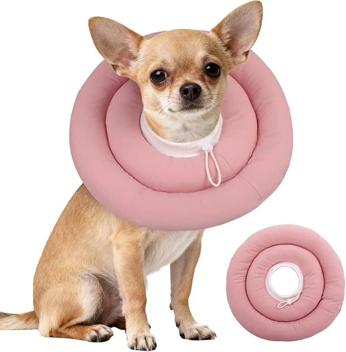 Lightweight IDOMIK Dog Recovery Collar Waterproof Soft Dog Cone After Surgery Comfy Comfortable