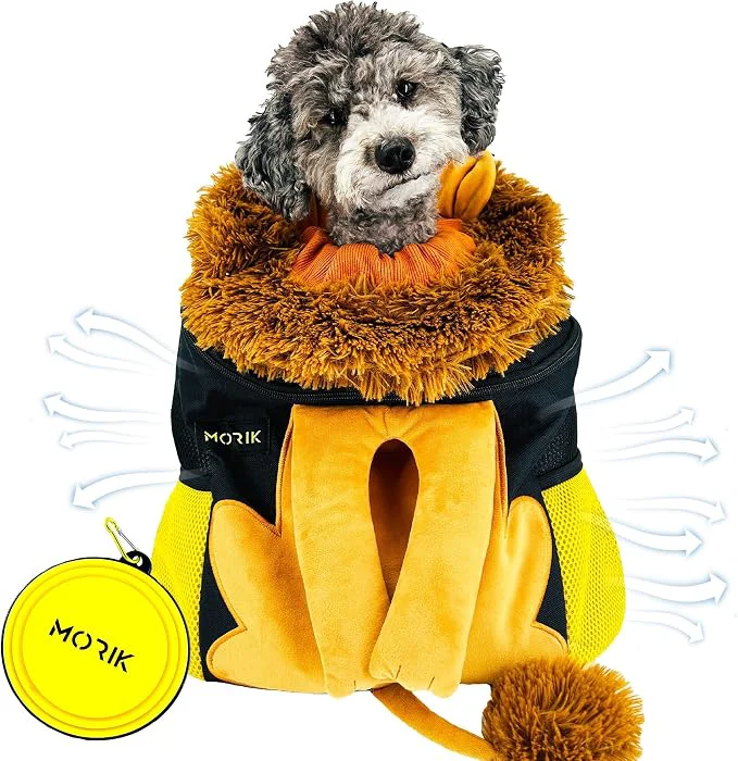 Premium Material MORIK Lion's Den Pet Backpack Carrier Optimized