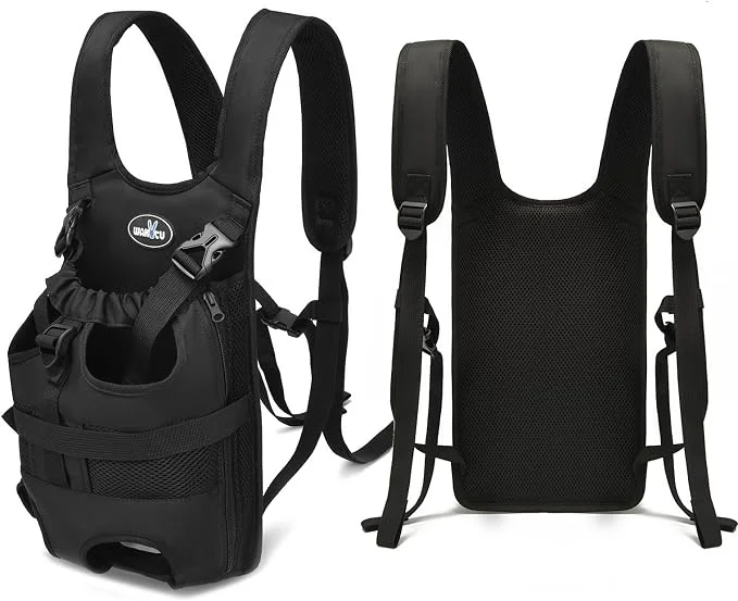 Sustainable Dog Front Carrier Backpacks for Small Dogs Legs Out Pet Carrier Sling Backpack Practical