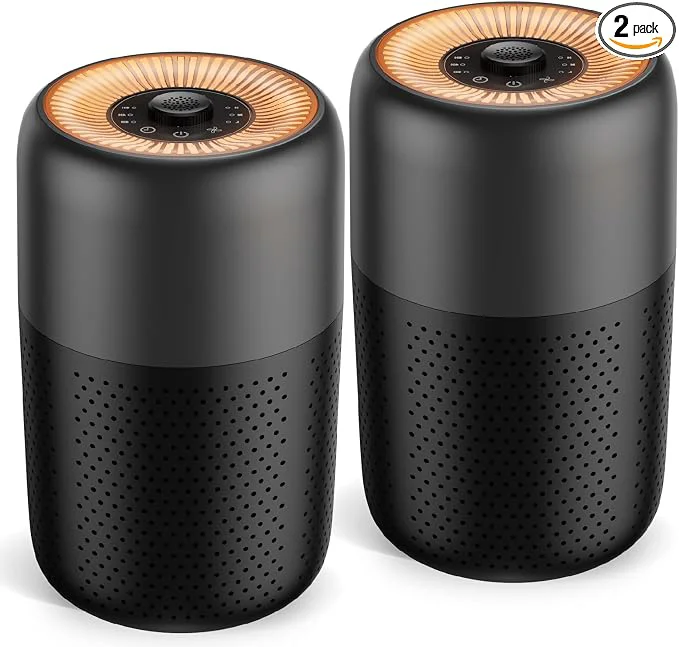 Prestigious 2 Pack YARIKI Air Purifiers for Bedroom Home Natural