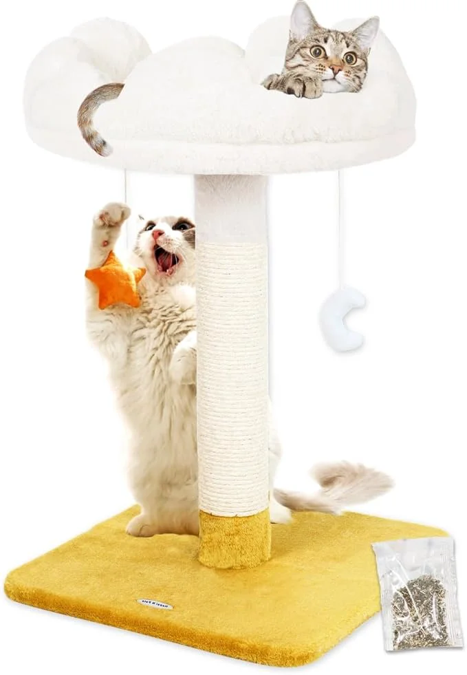 Responsible Happi N Pets 28 Tall Cat Scratching Post Optimized