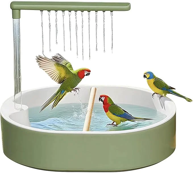 Original Bird Bath Automatic Parrot Shower Bath Birds Shower Bathtub Classic