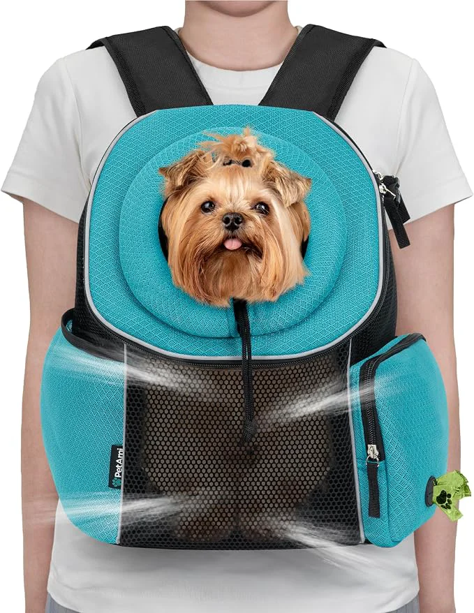 Effective PetAmi Front Carrier Backpack Ventilated Adjustable Pet Chest Carrier Exclusive