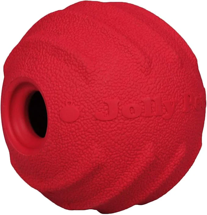 Quality Jolly Pets Tuff Tosser Bouncing Ball Tog Toy Treat Holder 4 Inches All Breed Fashionable