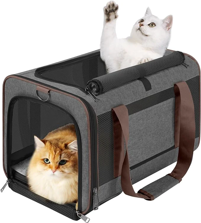 Solid Small Dog Carrier Cage Soft Chihuahua Softshell Big Cat Carrier Maine Coon Practical