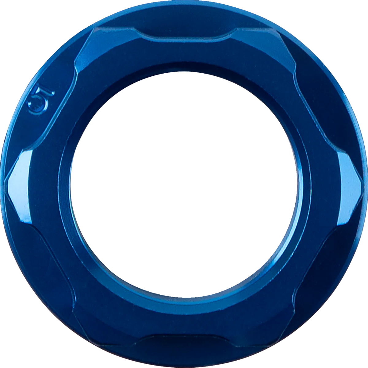 Unique MOOSE RACING Steering Stem Nut - Blue C23-4244L Modern