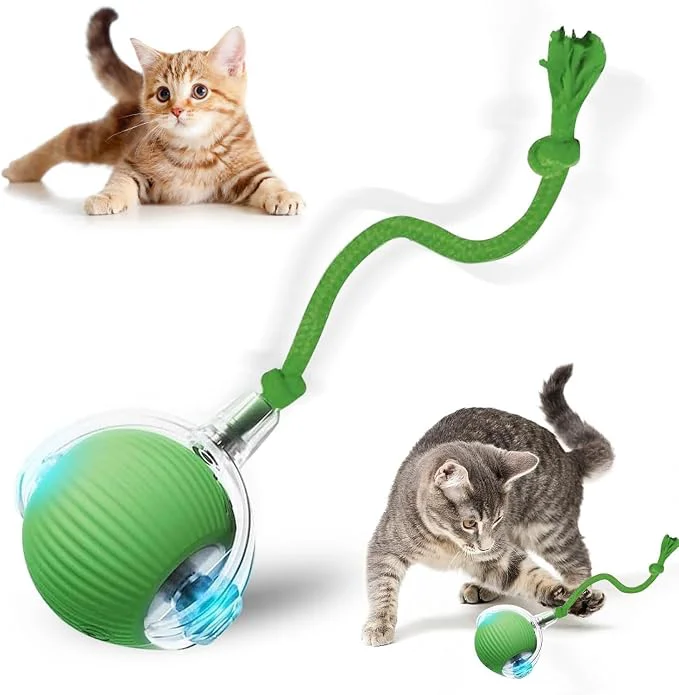 World-Class Interactive Cat Toy 2025 New Interactive Rolling Cats Dog Toy Balls 360° Smart Artisan
