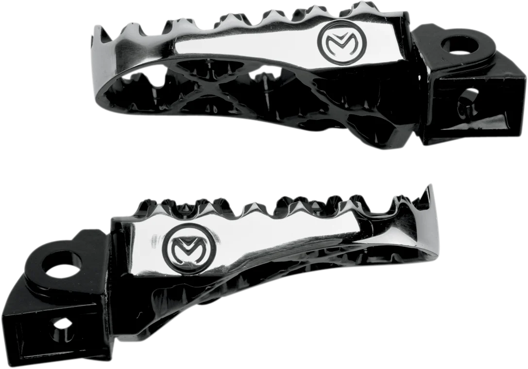 Comfortable MOOSE RACING Hybrid Footpegs - 1 2 Offset - Kawasaki Suzuki STKXM-5B Functional