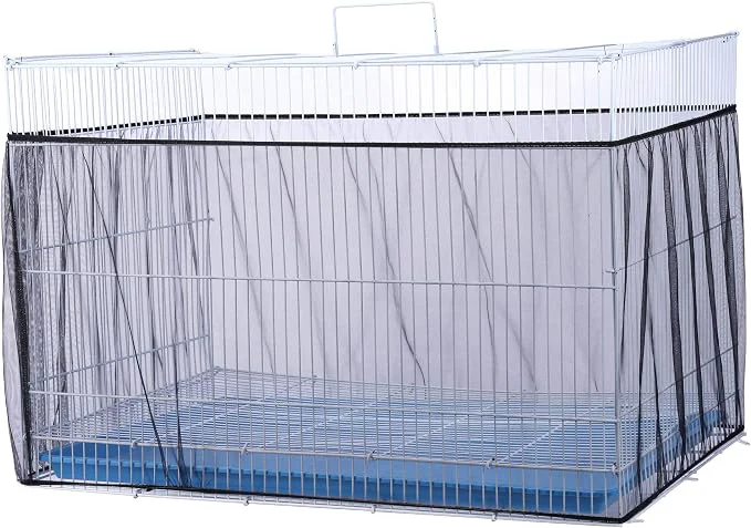 Contemporary Mogoko Universal Bird Cage Seed Catcher Seed Catcher Guard Net Cover Parrot Luxury