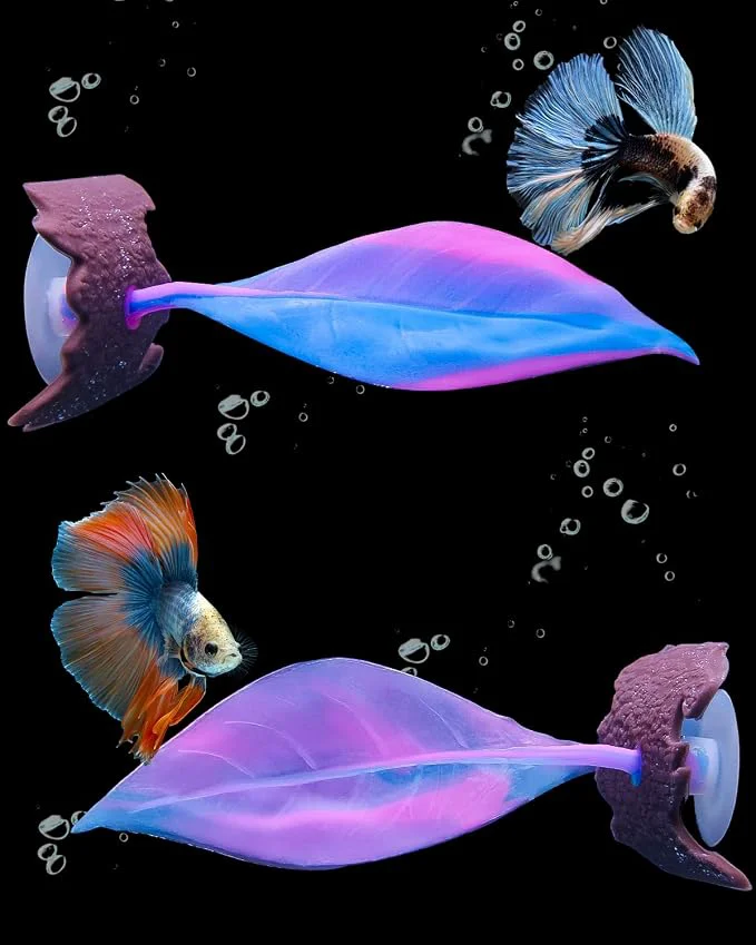 World-Class Uniclife Betta Leaf Hammock Soft Aquarium Rest Bed Fish Breeding Playing Pad Exceptional