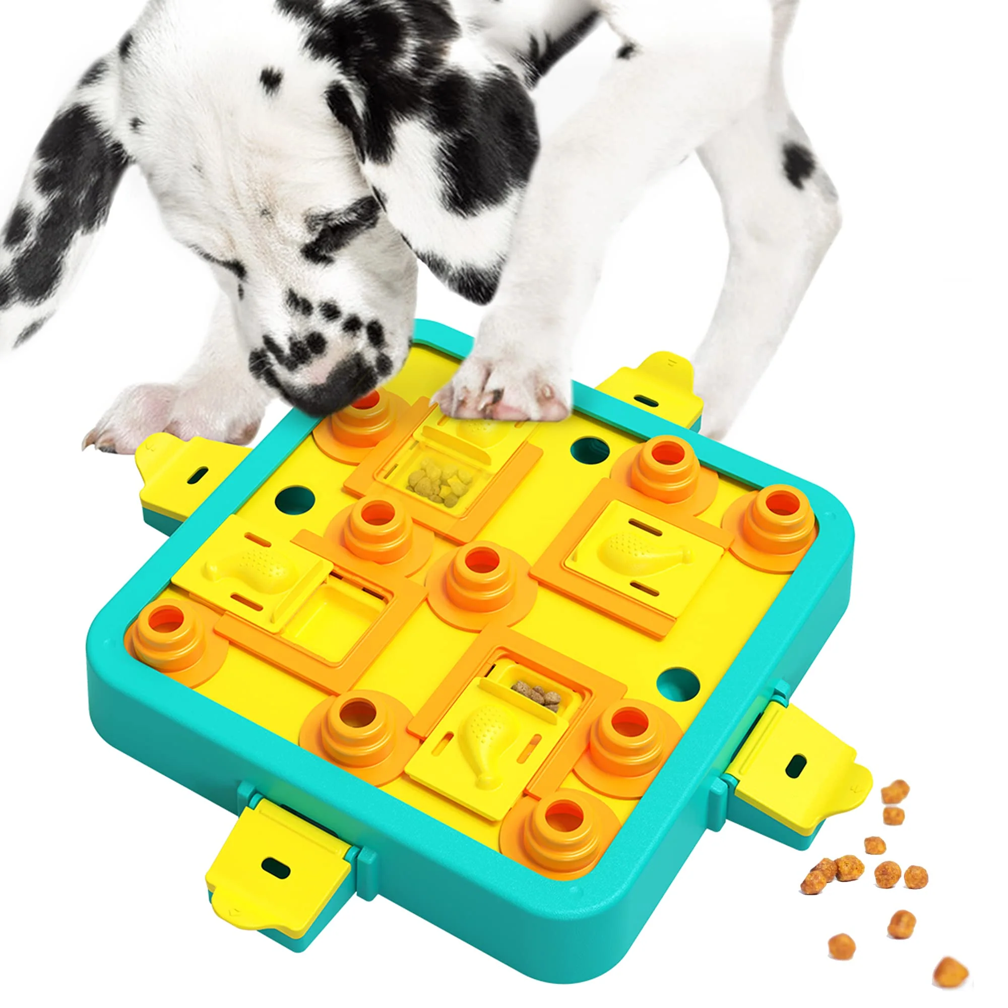 Authentic LACCEN Dog Puzzle Toy Level 3 in 1 – Interactive IQ Training Treat Dispenser Responsible