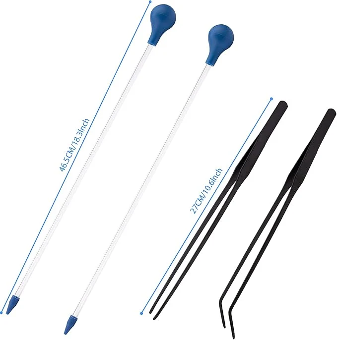 Casual Aquarium Choice Coral Feeder Long Syringe 2 Units SPS HPS Marine Reef Coral Crafted