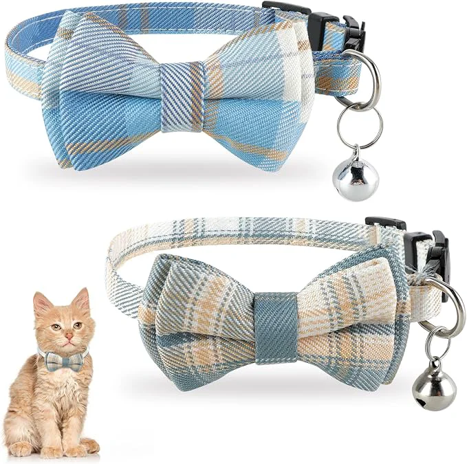 Clean Jeffdad 2Pcs Cat Collar Breakaway Cat Collar High-Quality