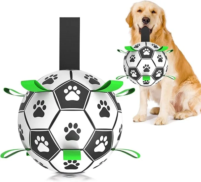 Secure Amasiver Dog Soccer Ball Toys Soft