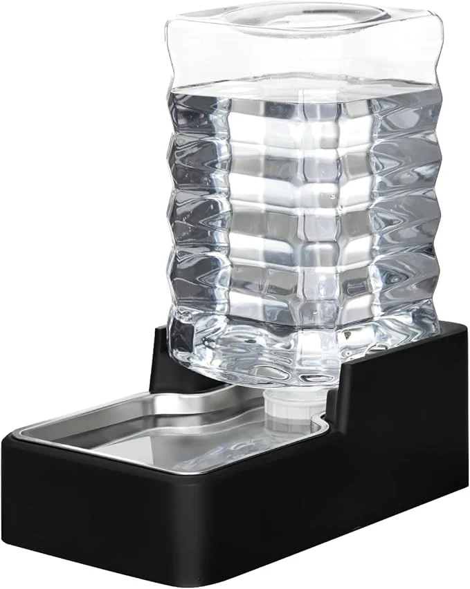 Genuine RIZZARI Stainless Steel Pet Water Feeder 8L Gravity Leak-Proof Auto Refill Responsible