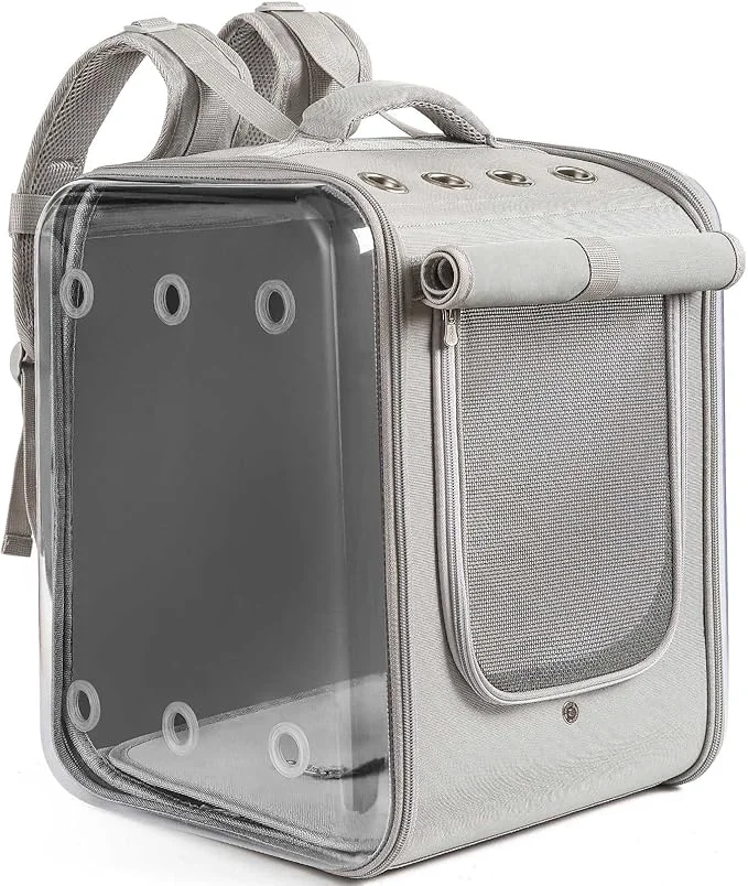 First-Class Cat Backpack Carrier Large Pet Backpack Carrier 17lbs Load-Bearing Ventilated Outstanding