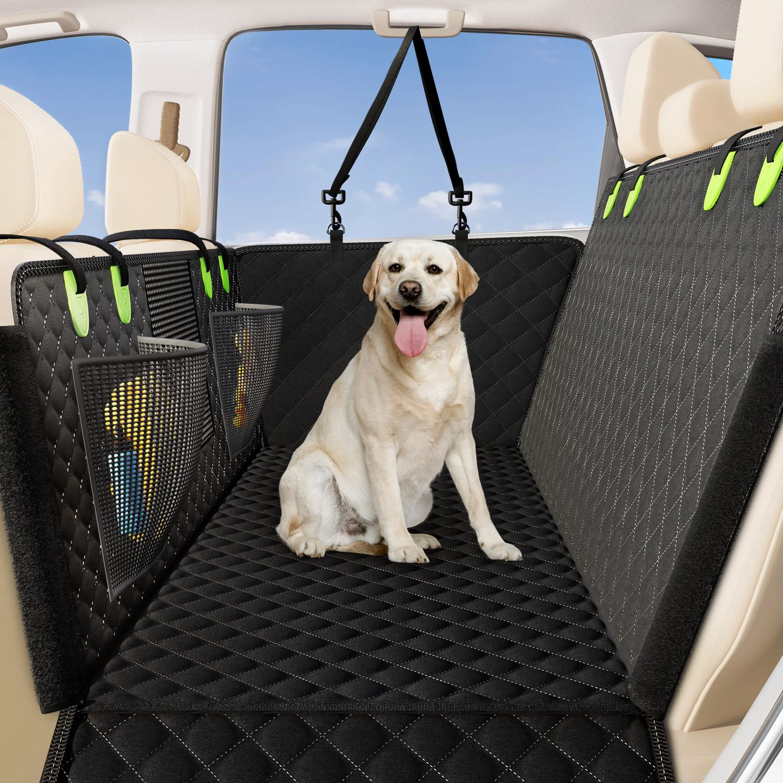 Elite Zanch 2025 Upgrade Dog Car Seat Cover 100 Back VisaMastercardMaestroApple PayDiscoverShop Pay Breathable