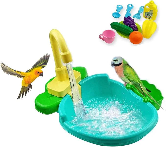 Quality Bird Bath for Cage Parrot Shower Bathtub Indoor Official