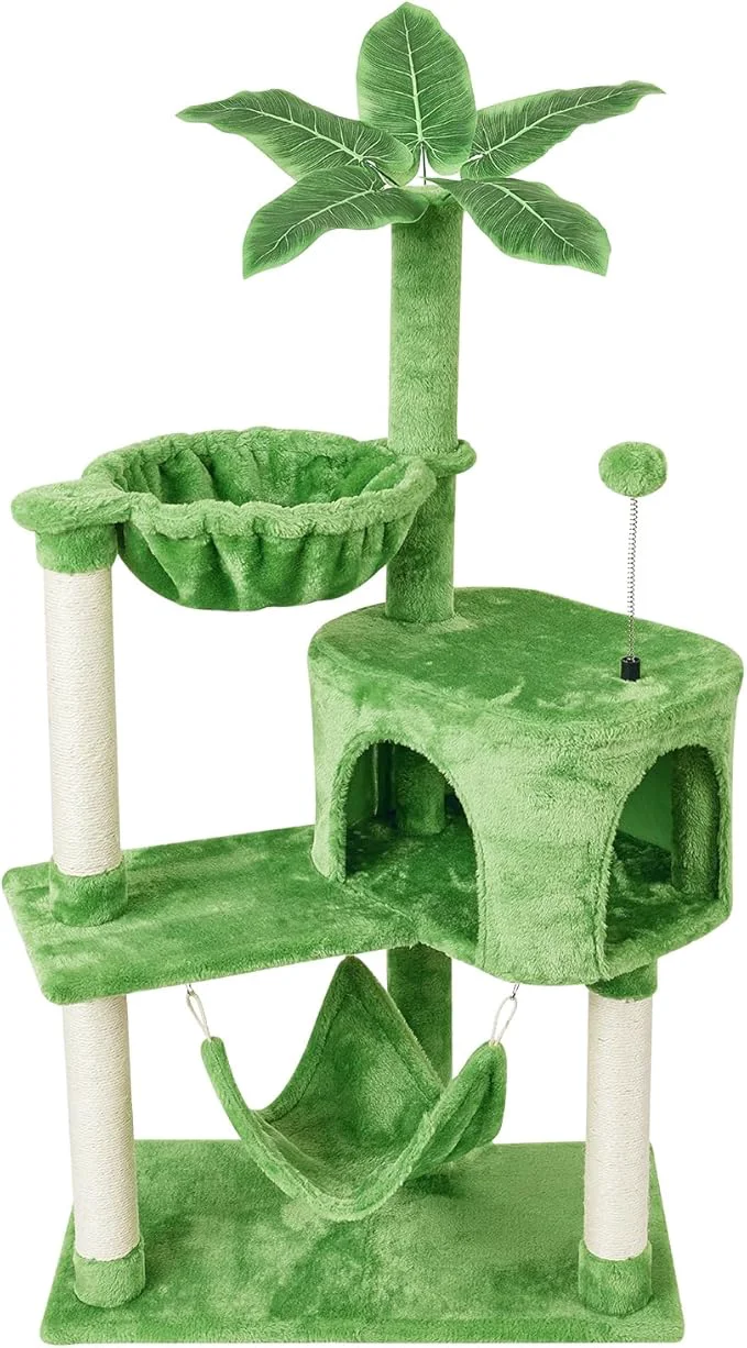 Clean KIYUMI Cat Tree Cat Tower Condo Luxury