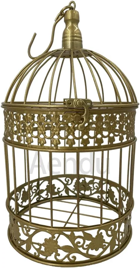 Dependable Iron Bird Cage for Wedding Decor and Flower Cage Decor Props for Trendy