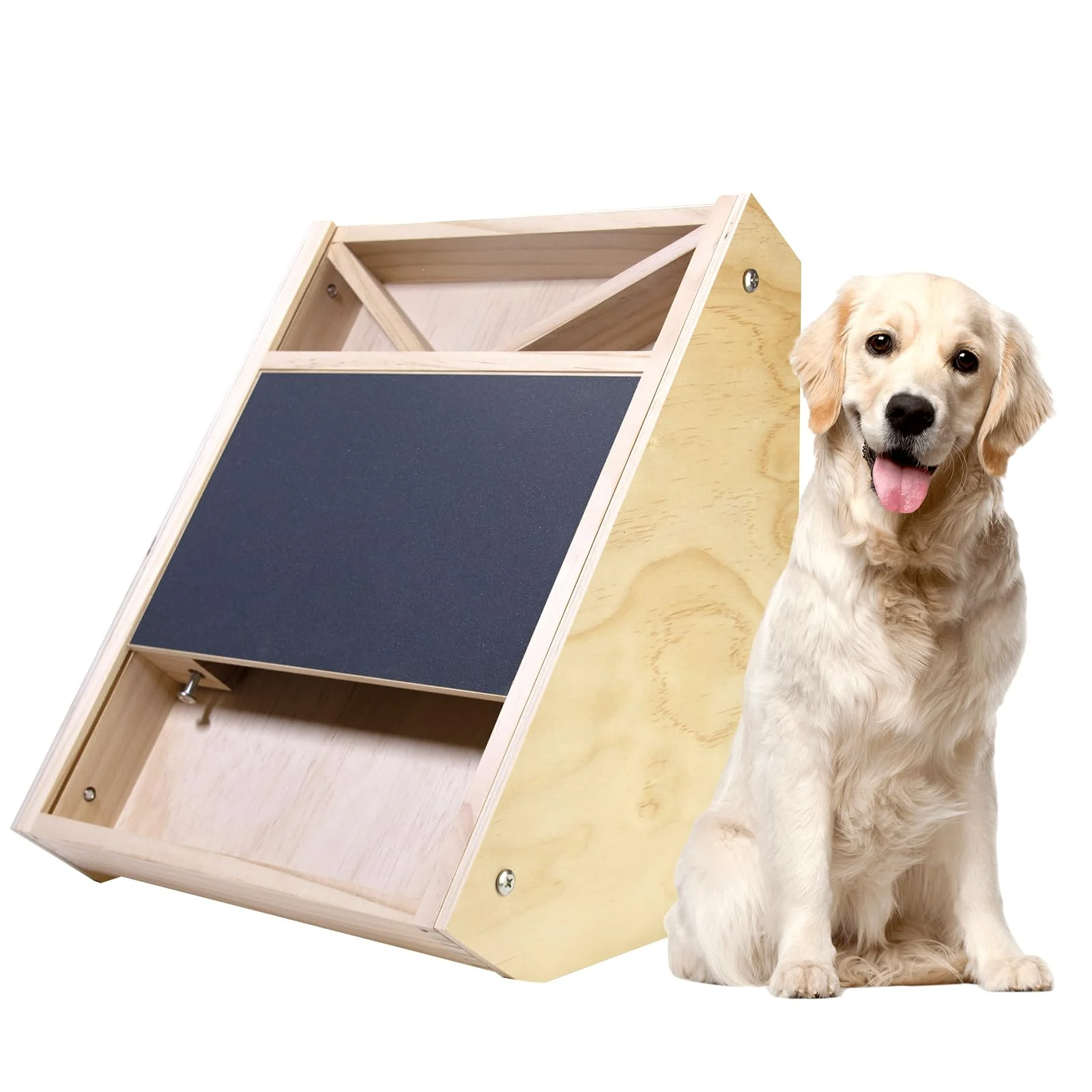 Premium Material Elixique Dog Nail Scratch Board Gentle Self-Serve Nail Care for Small Medium Dogs Elite