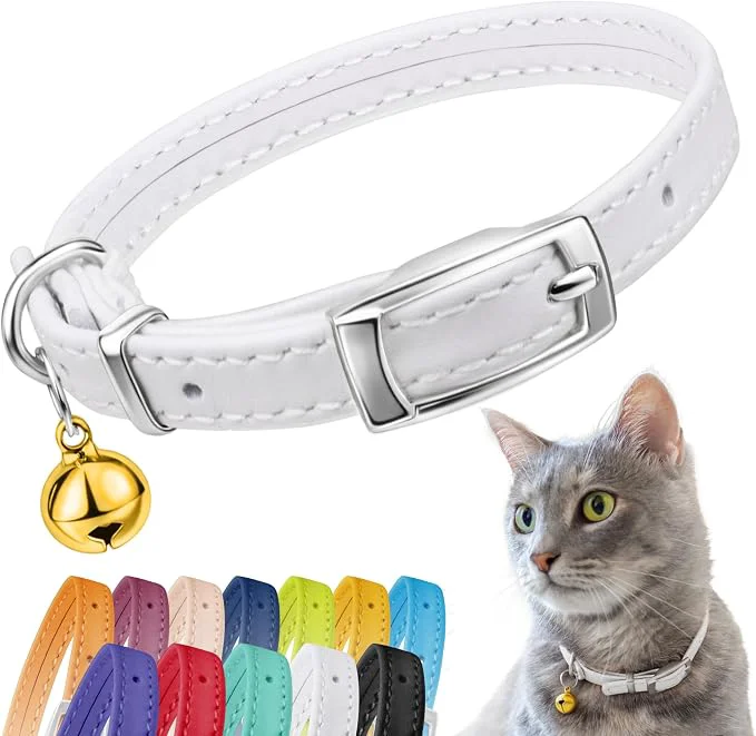 Convenient CollarDirect Leather Cat Collar High-End