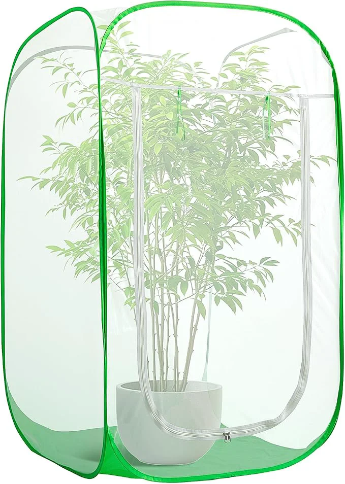 Functional 59 x 35 x 35 Pop Up Garden Mesh Plant Cover Plant Protectors Mesh Plant Certified