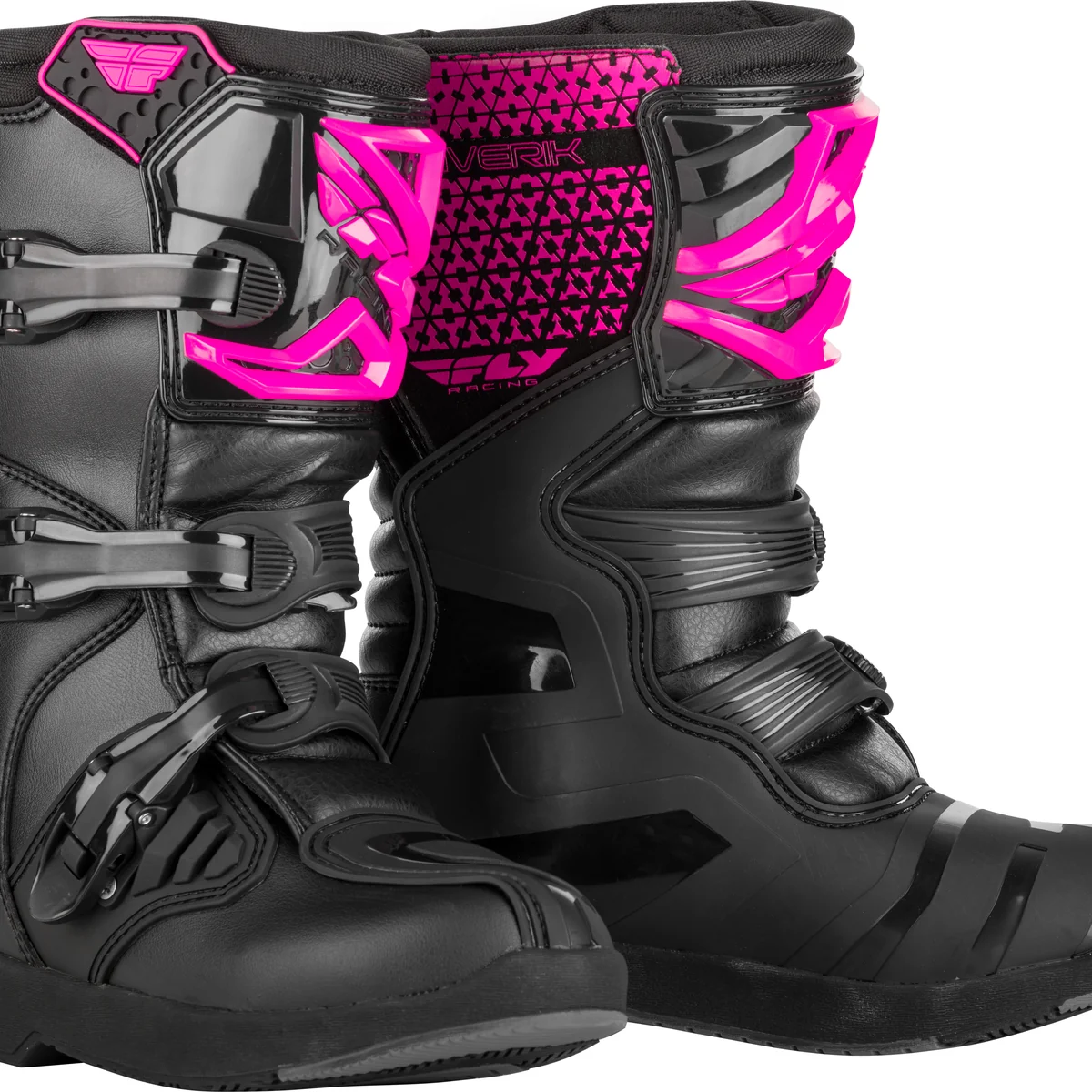 Versatile Youth Maverik Boots Pink Black Sz 02 Reliable