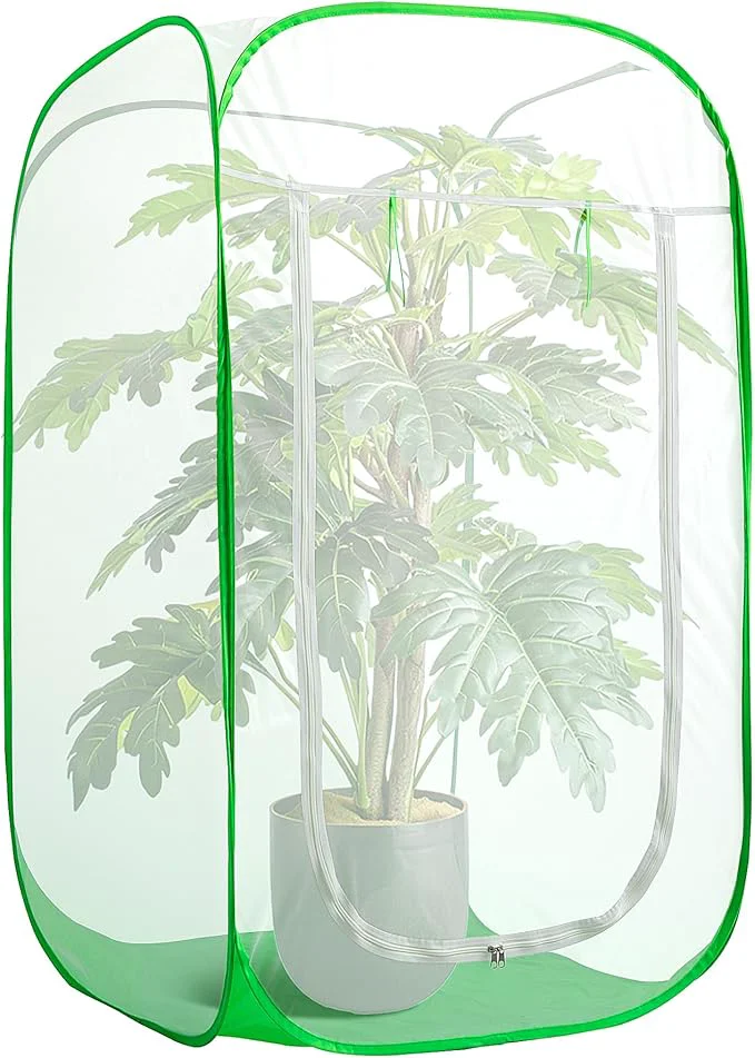 Specialty 48 x 28 x 28 Pop Up Garden Mesh Plant Cover Plant Protectors Mesh Plant Easy-to-Use