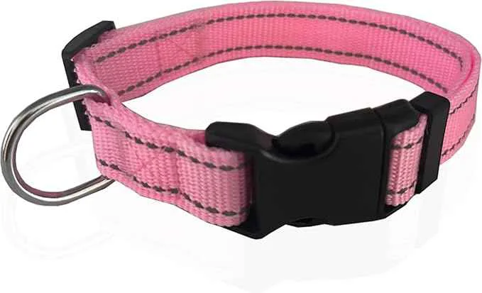 Verified Adjustable Nylon Dog Collar Reflective Collar 1 Inch 3 4 Inch 5 8 Inch Wide Top-Quality