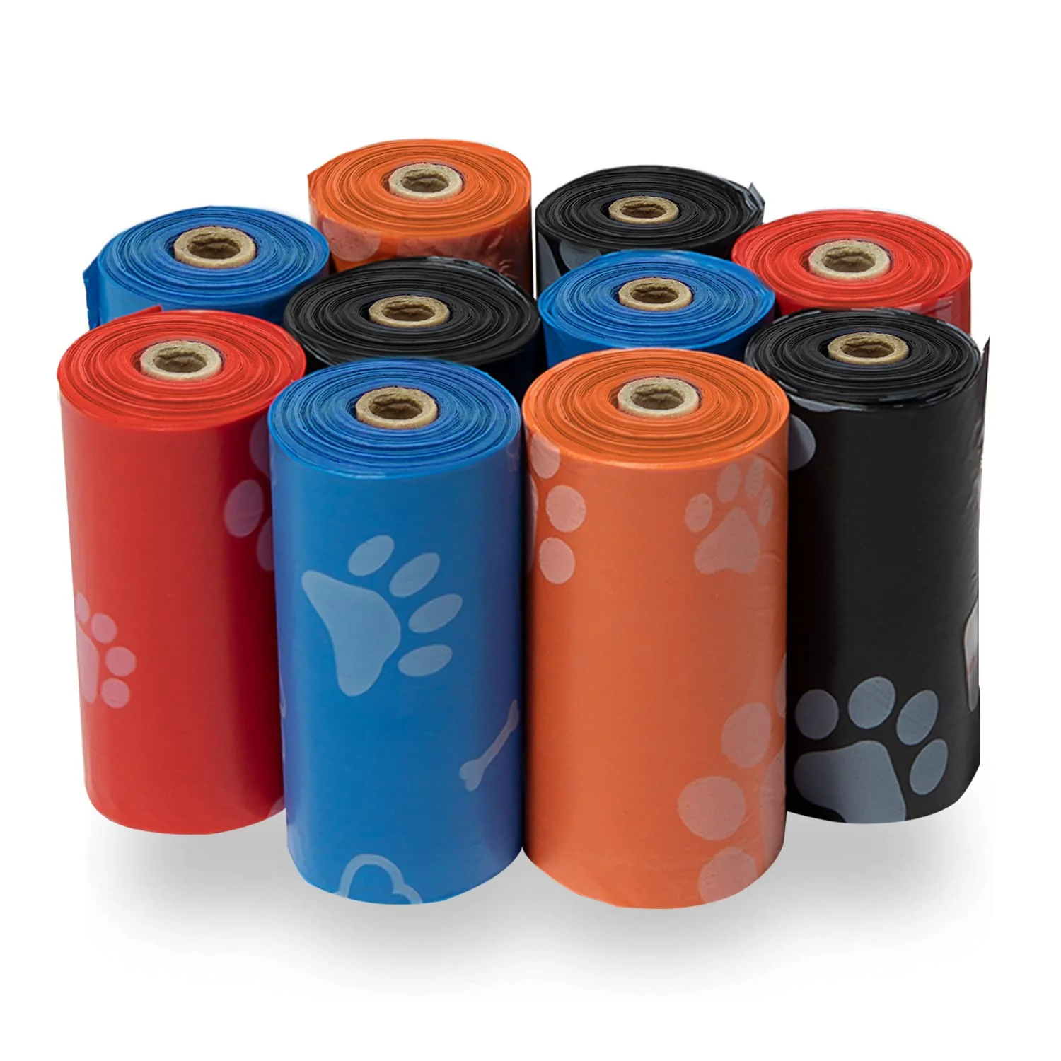 Authentic Pet Supplies Dog Poop Bags – 150 Count Leak-Proof Tear-Resistant 13x9 Assorted Colors Versatile