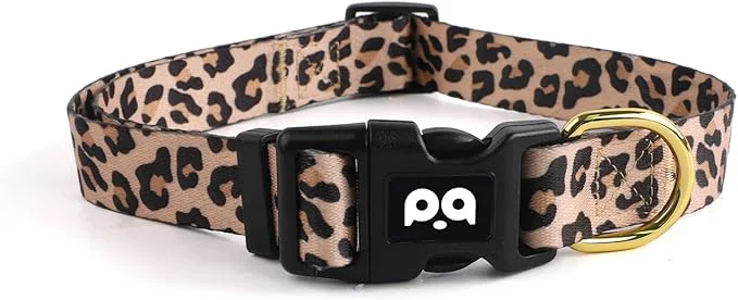 World-Class QQPETS Adjustable Soft Dog Collar Print Flower Pink Multicolor Cute Patterns High-Grade