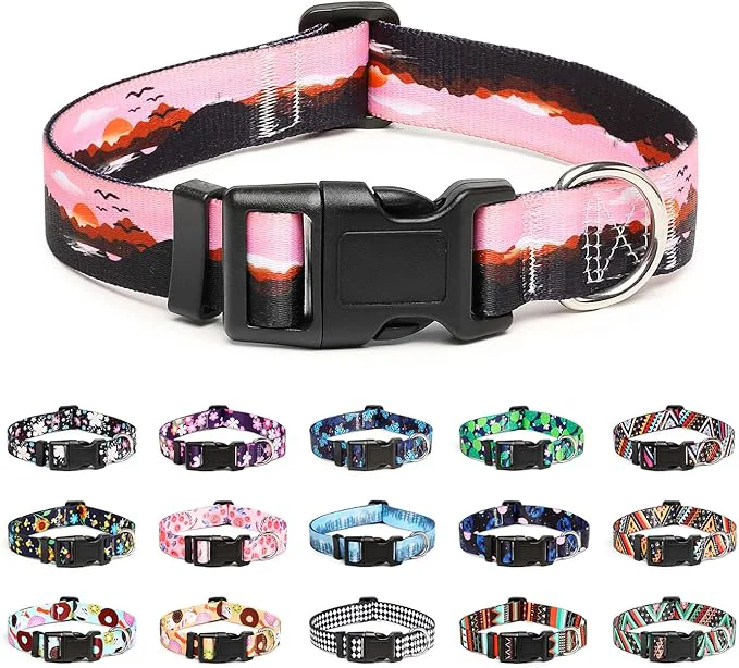 Traditional Mercano Adjustable Dog Collar Fine Crafted