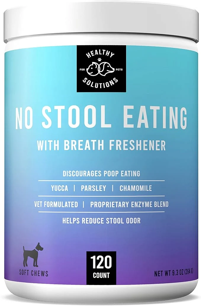 Smooth Deterrent for Dogs Eating Poop - Coprophagia No Poo Chews Prevent Dog from Eating Stool - Chew Enhanced with Breath Freshener Enzymes Probiotics to Help Ease and Stop This Nasty Habit 120ctAbout ThisOverview Sophisticated