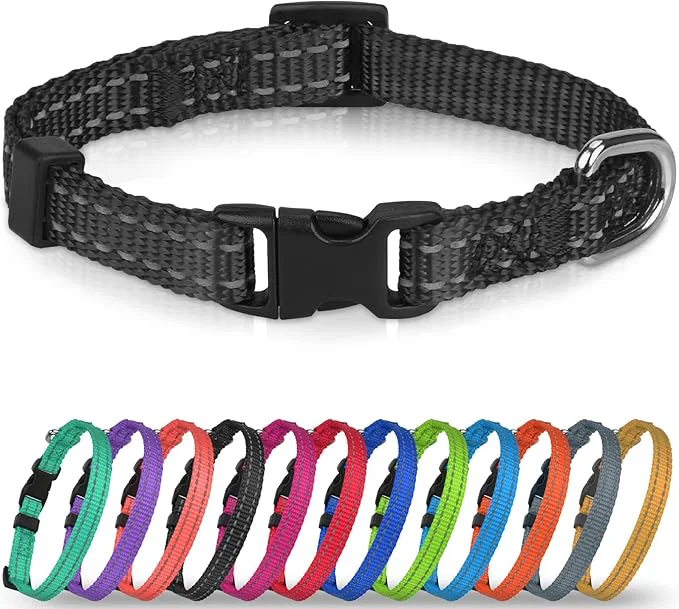 Superior Joytale Small Dog Collar Reflective and Adjustable Nylon Collar Exceptional