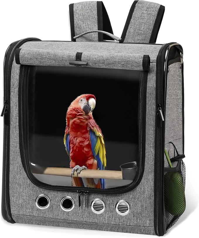 High-Grade SUERTREE Bird Carrier Bag Bird Travel Cage Excellent