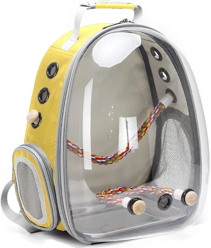 Easy-to-Use Bird Traval Carrier Cage Vet Transport School Bag World-Class