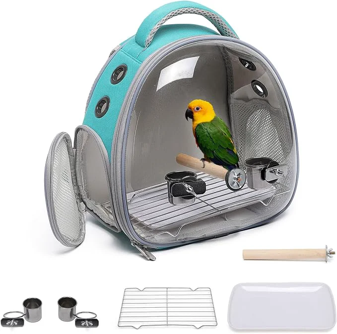 Excellent Portable Travel pet Backpack Carrier Hamster Bag Guinea Pig Bird Small Dog cat High-Grade