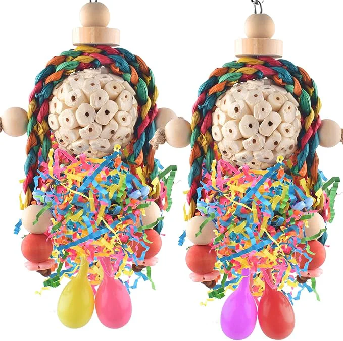 Lightweight Bissap Conure Toys Expertly Made