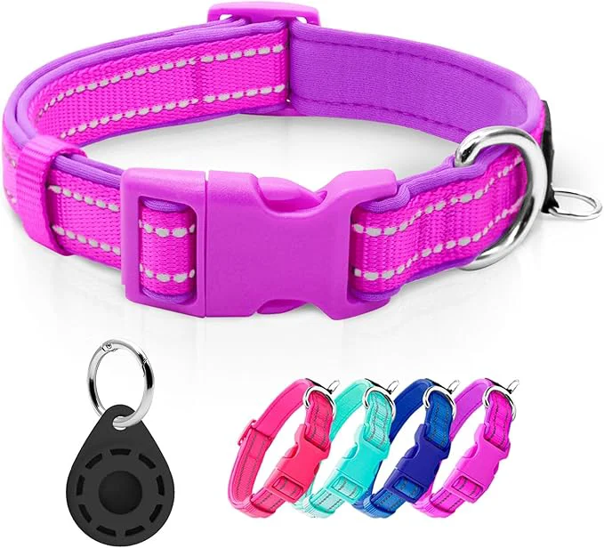 Consistent azuza Reflective Dog Collar Authentic