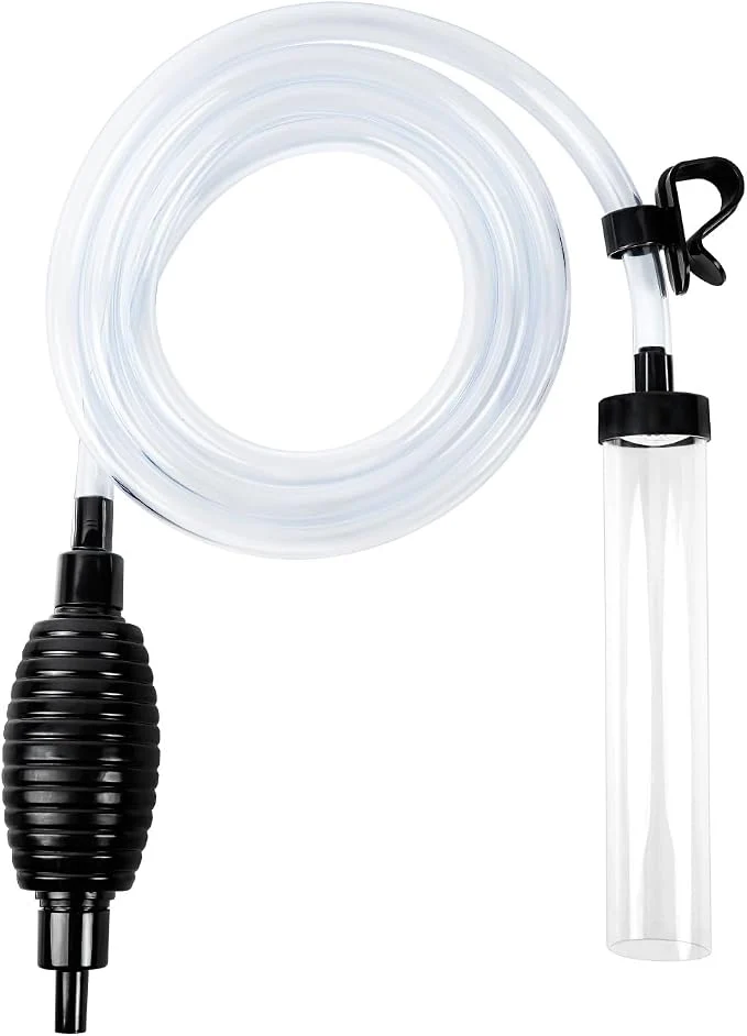 Professional Aquarium Gravel Vacuum Cleaner Fish Tank Water Changer Hand Pump Siphon Lightweight