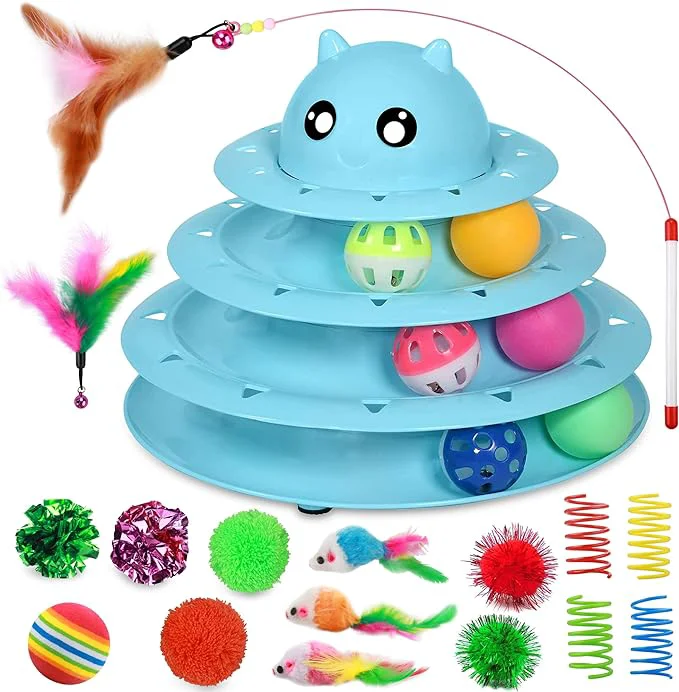 Detailed UPSKY 20 PCS Cat Toys Unique