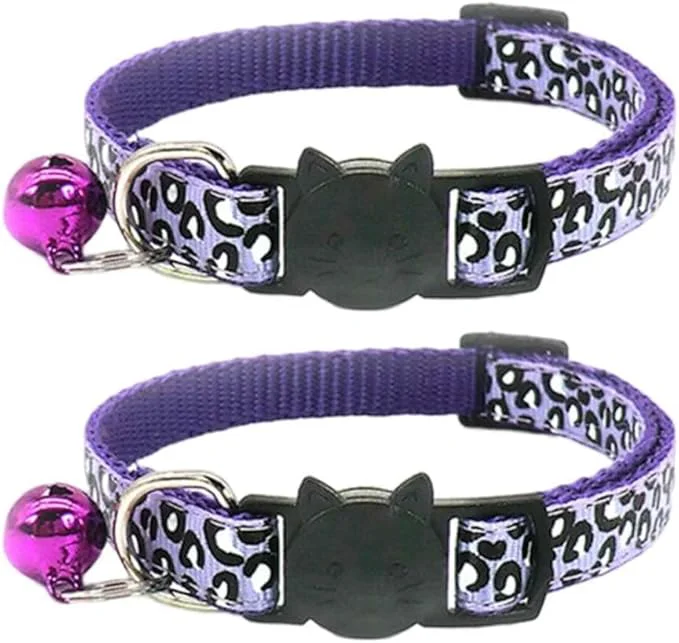 Responsible Reflective 2 Pack Breakaway Cat Collars Long-Lasting