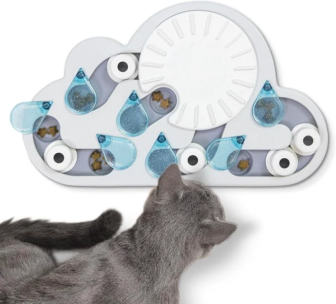 Effective Catstages Nina Ottosson Rainy Day Puzzle Play – Interactive Cat Puzzle Feeder Fast